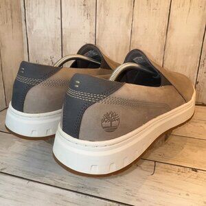 Timberland Men's Maple Grove Slip-On Loafers Shoes Grey Nubuck Sz 11.5